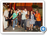 Depois, fomos comemorar em Ipanema, bairro luz do Rio. Muito vinho, cerveja e boas conversas... :)